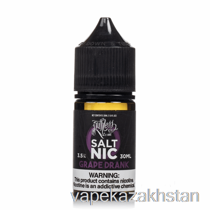 Vape Kazakhstan Grape Drank - Ruthless SALT - 30mL 10mg
